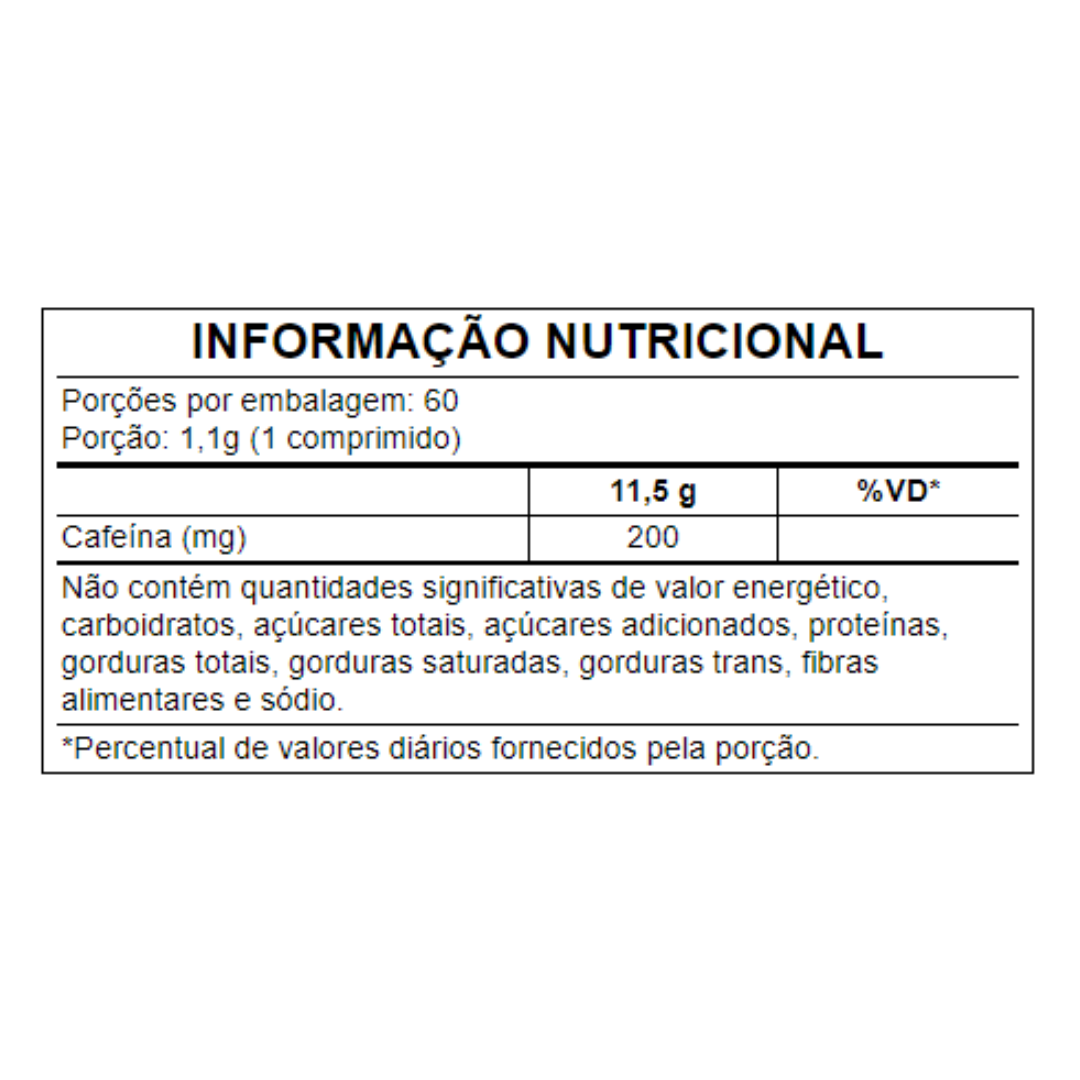 HOT TERMOGÊNICO 60 COMPRIMIDOS (PRÉ-TREINO)