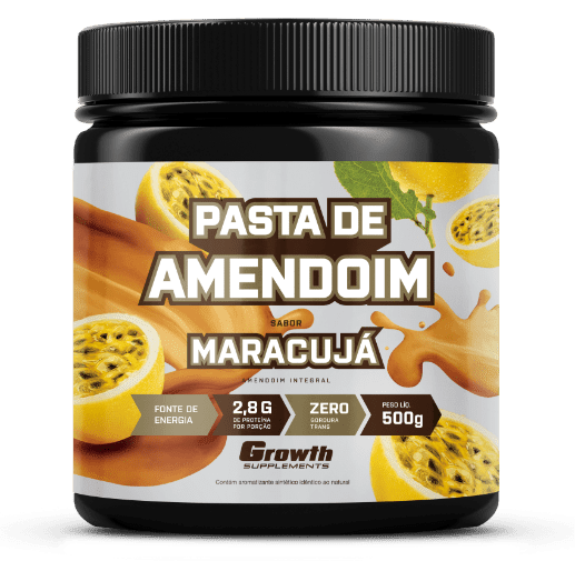 PASTA DE AMENDOIM SABOR MARACUJÁ 500G