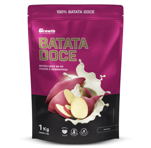 100% Batata doce em pó 1kg - Growth Supplements