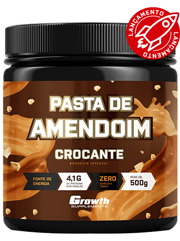 PASTA DE AMENDOIM CROCANTE 500G