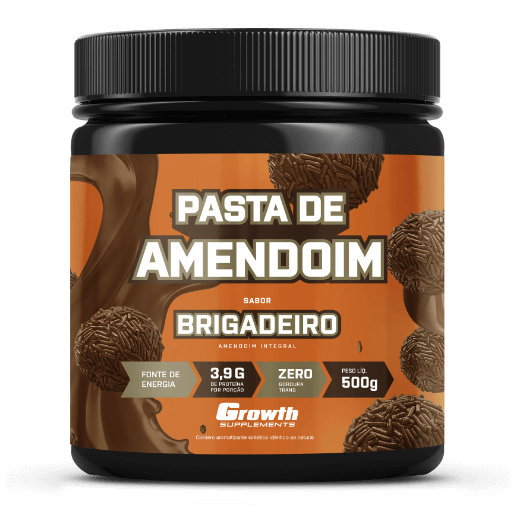 PASTA DE AMENDOIM SABOR BRIGADEIRO 500G